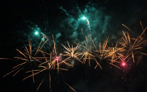 Latest news » With a whoosh and a bang!